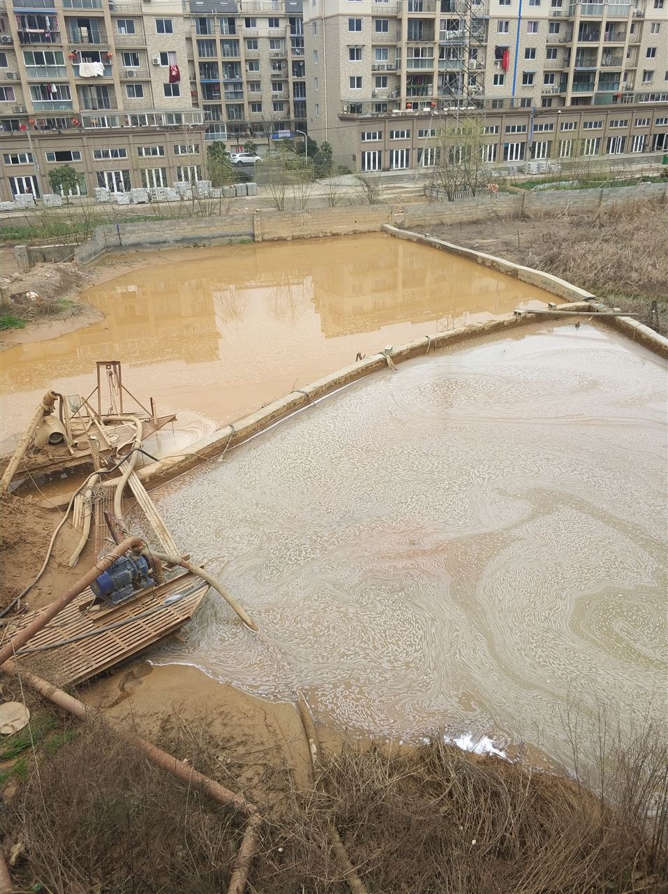 襄阳沉淀池淤泥清理-厂区废水池淤泥清淤